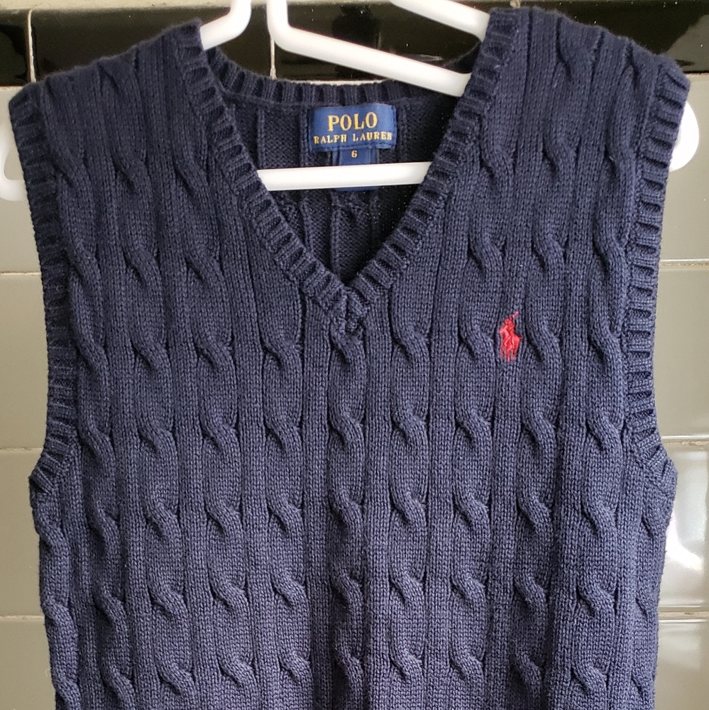 Boy's Cable Knit Sweater